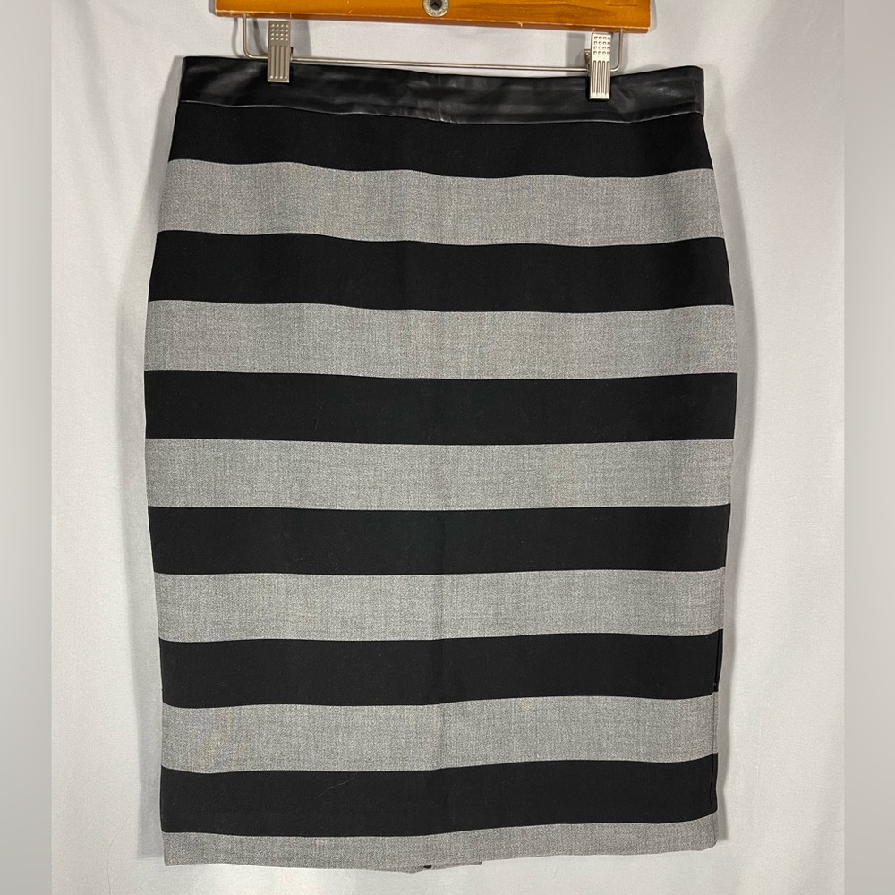 Banana Republic Skirt Womens Straight Pencil Lined Stretch Casual Career Sz 14